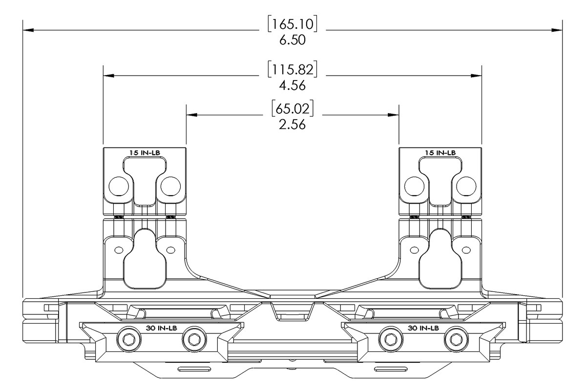 30mm x 38.5mm Magnetic Ring Mount Set