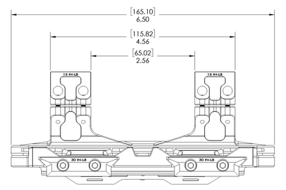 30mm x 38.5mm Magnetic Ring Mount Set