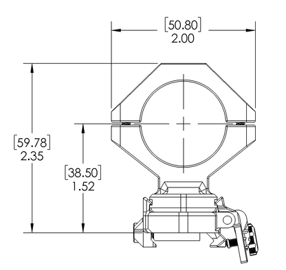 30mm x 38.5mm Magnetic Ring Mount Set
